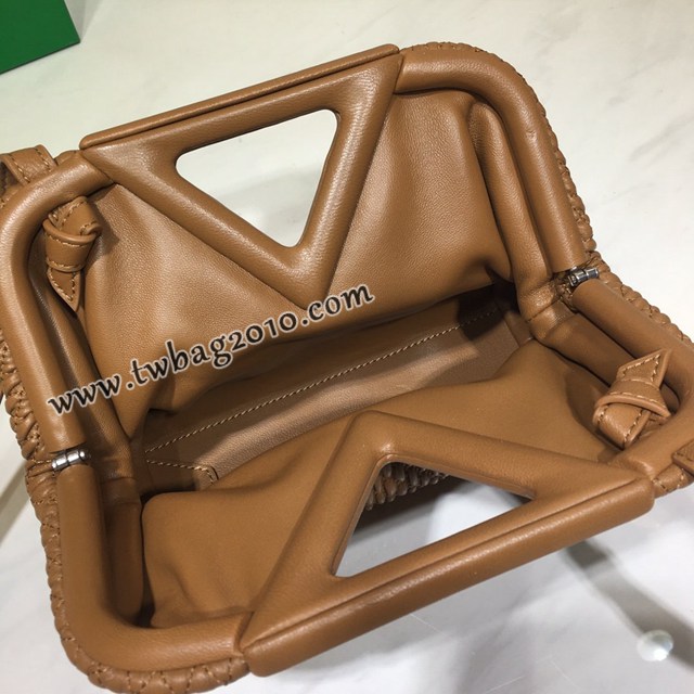 Bottega veneta高端女包 8546B BV寶緹嘉2021包包最新triangle倒三角手提單肩斜挎包三角包  gxz1259